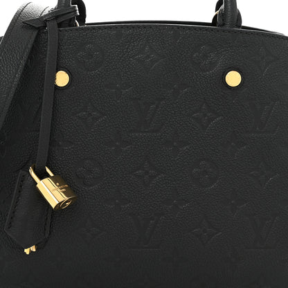 Louis Vuitton Empreinte Montaigne BB Black 9 of 11