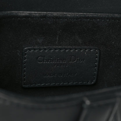 Christian Dior Ultra Matte Calfskin Mini Saddle Bag Black 6 of 12