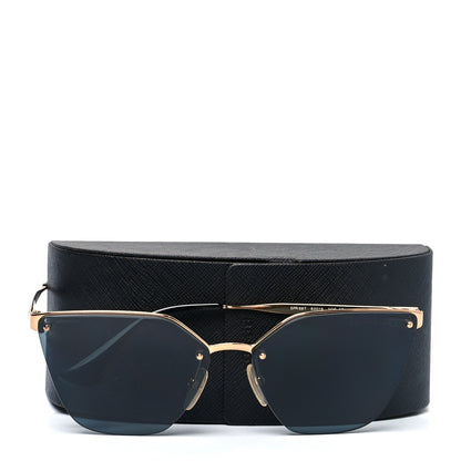 Prada Polarized Cat Eye Sunglasses SPR 68T Black 8 of 8