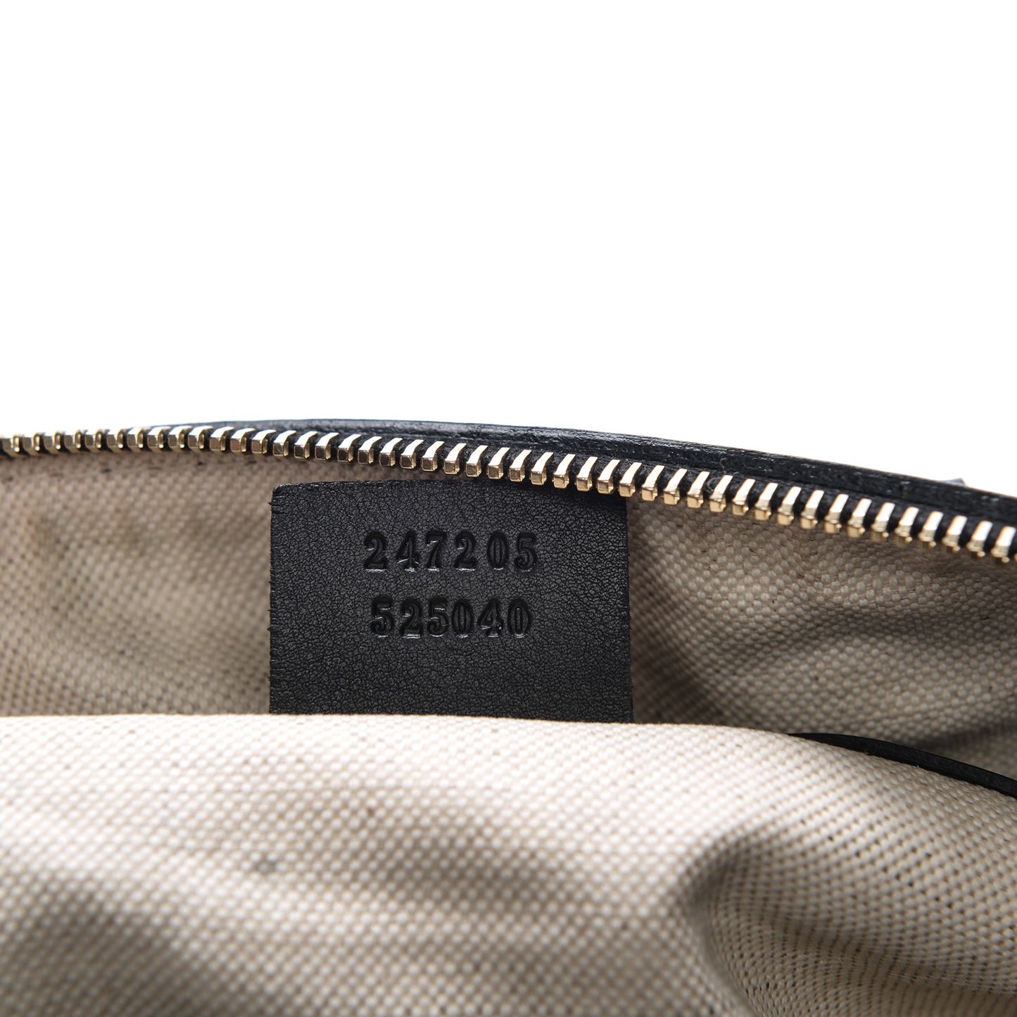 Calfskin Microguccissima Trim Medium Boston Black