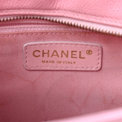 Chanel Caviar Quilted Petit Timeless Shopping Tote PTT Pink 6 of 14