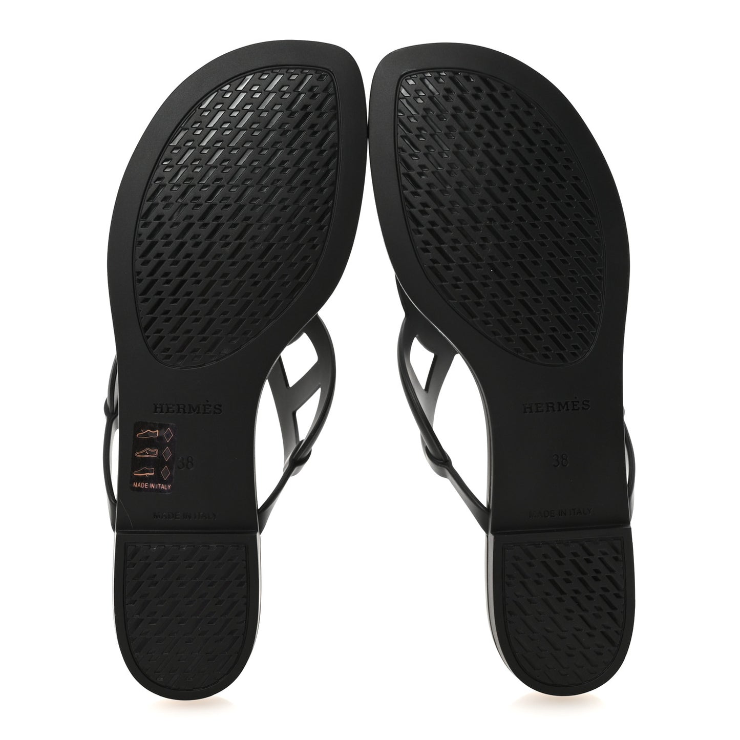 Rubber Womens Egerie Sandals 38 Black