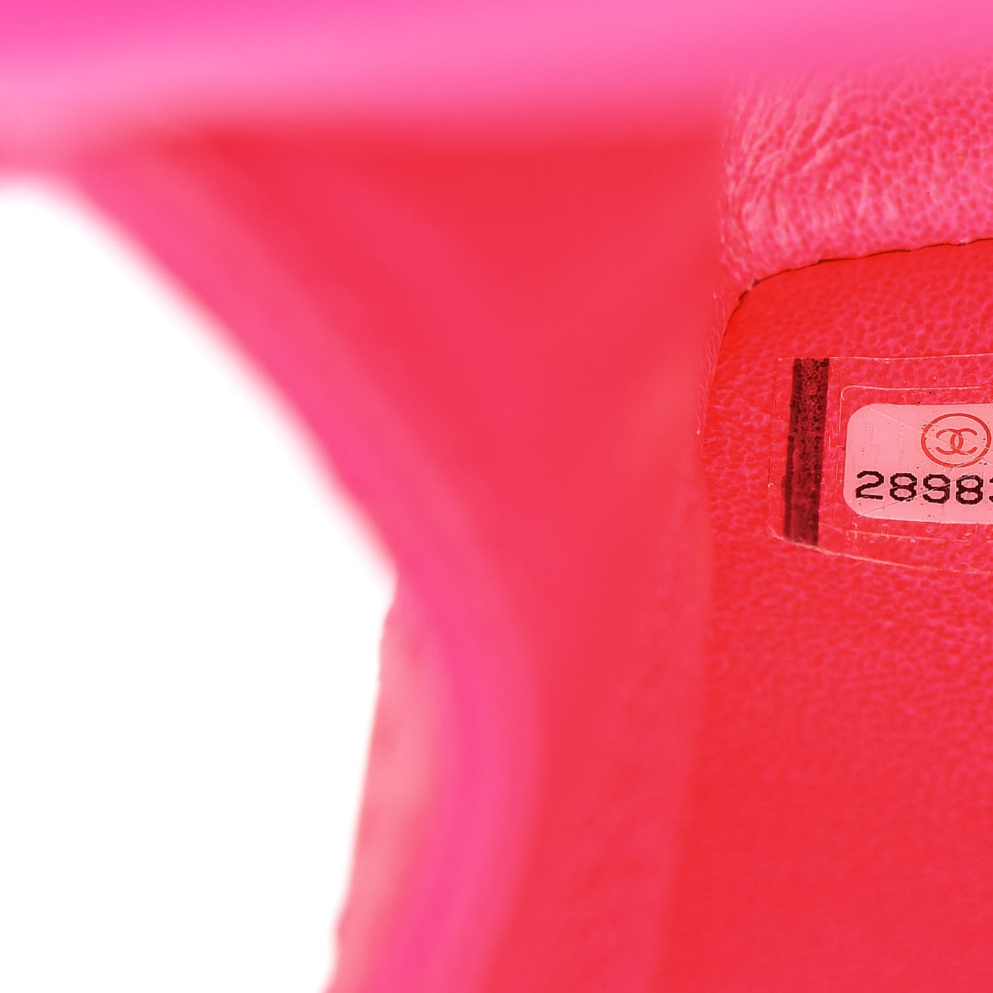 Goatskin Quilted 2.55 Reissue Mini Flap Fluorescent Pink