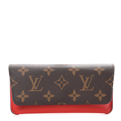 Louis Vuitton Monogram Woody Sunglass Case Rouge 1 of 8