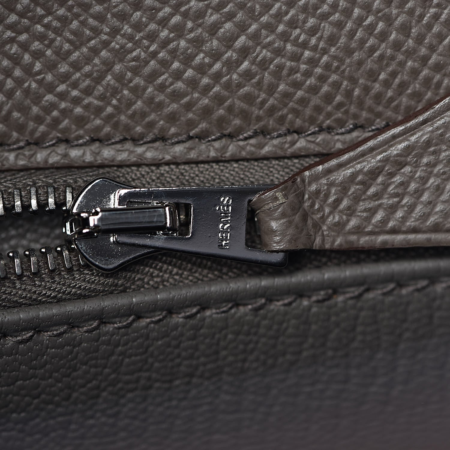 Hermes Epsom Kelly Sellier 28 Etain 16 of 39