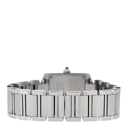 Cartier Stainless Steel 20mm Tank Francaise Quartz Watch 3 of 4