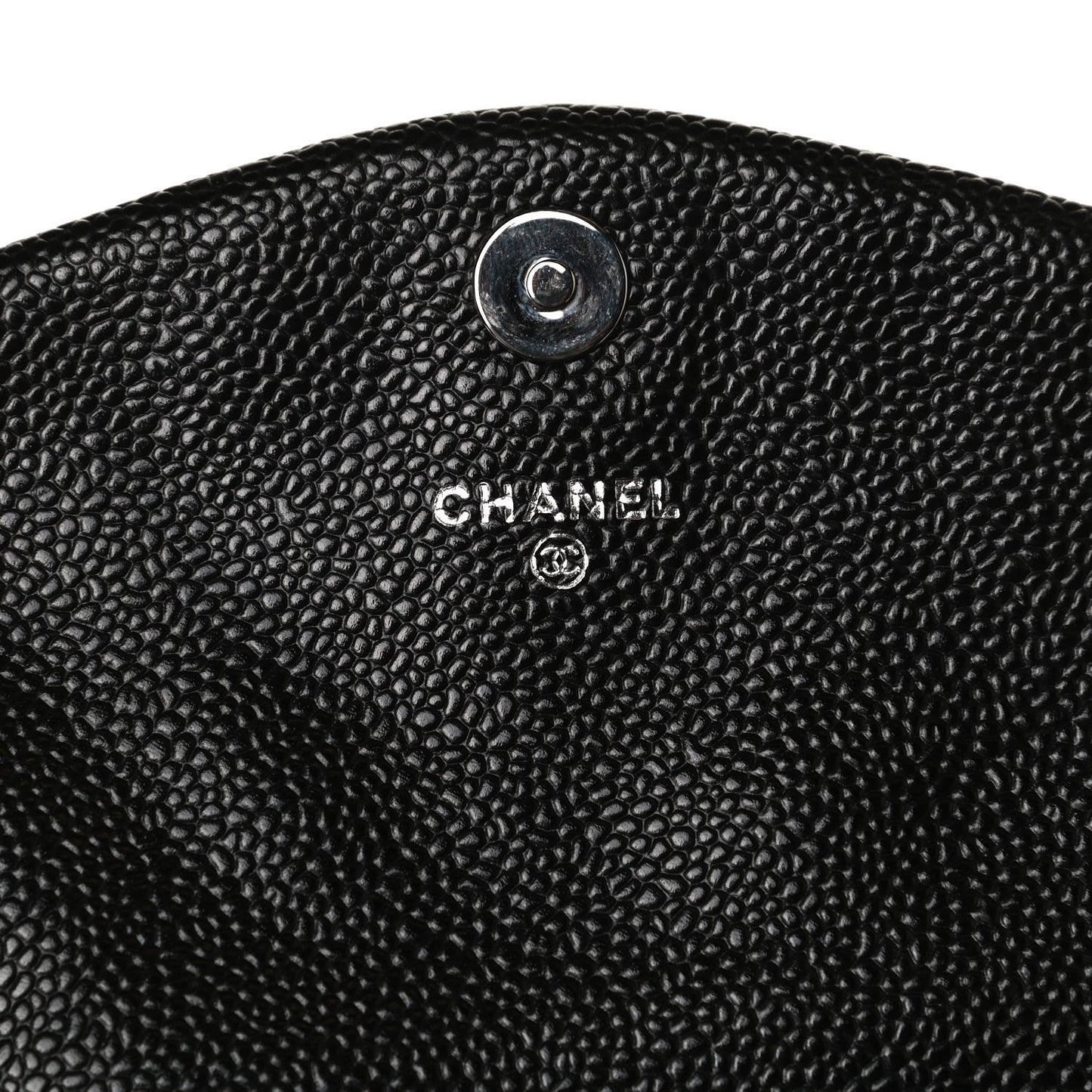Caviar Half Moon Wallet On Chain WOC Black