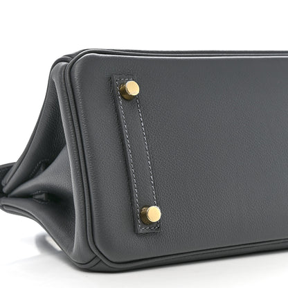 Hermes Evercolor Shoulder Birkin Light 29 Ardoise 9 of 11