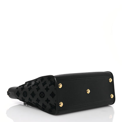 Louis Vuitton Calfskin Monogram Tufting On My Side Black 4 of 9