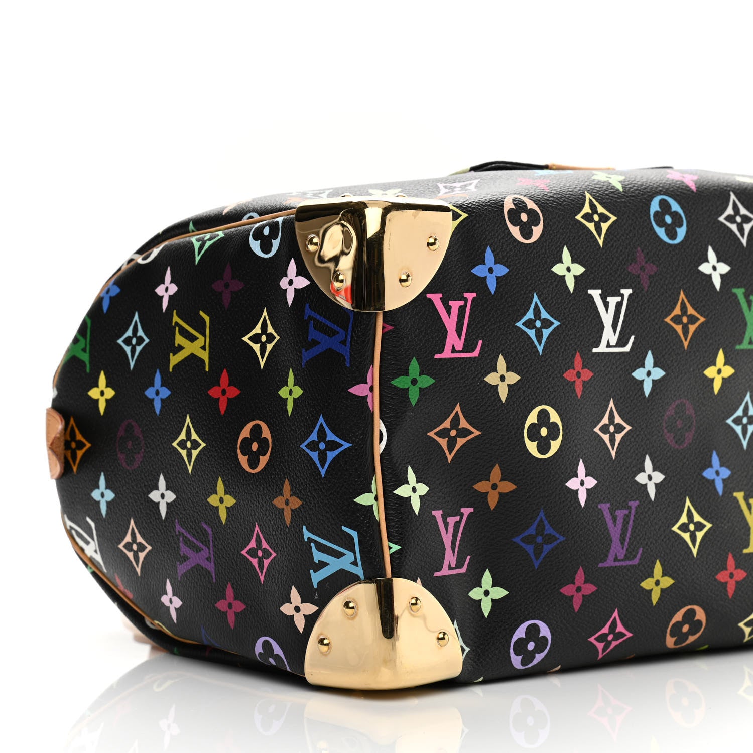Louis Vuitton Monogram Multicolor Speedy 30 Black 10 of 11