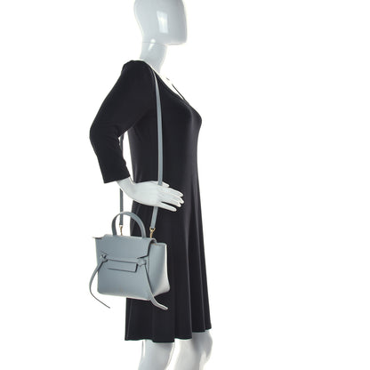 Celine Grained Calfskin Nano Belt Bag Mineral 2 of 11