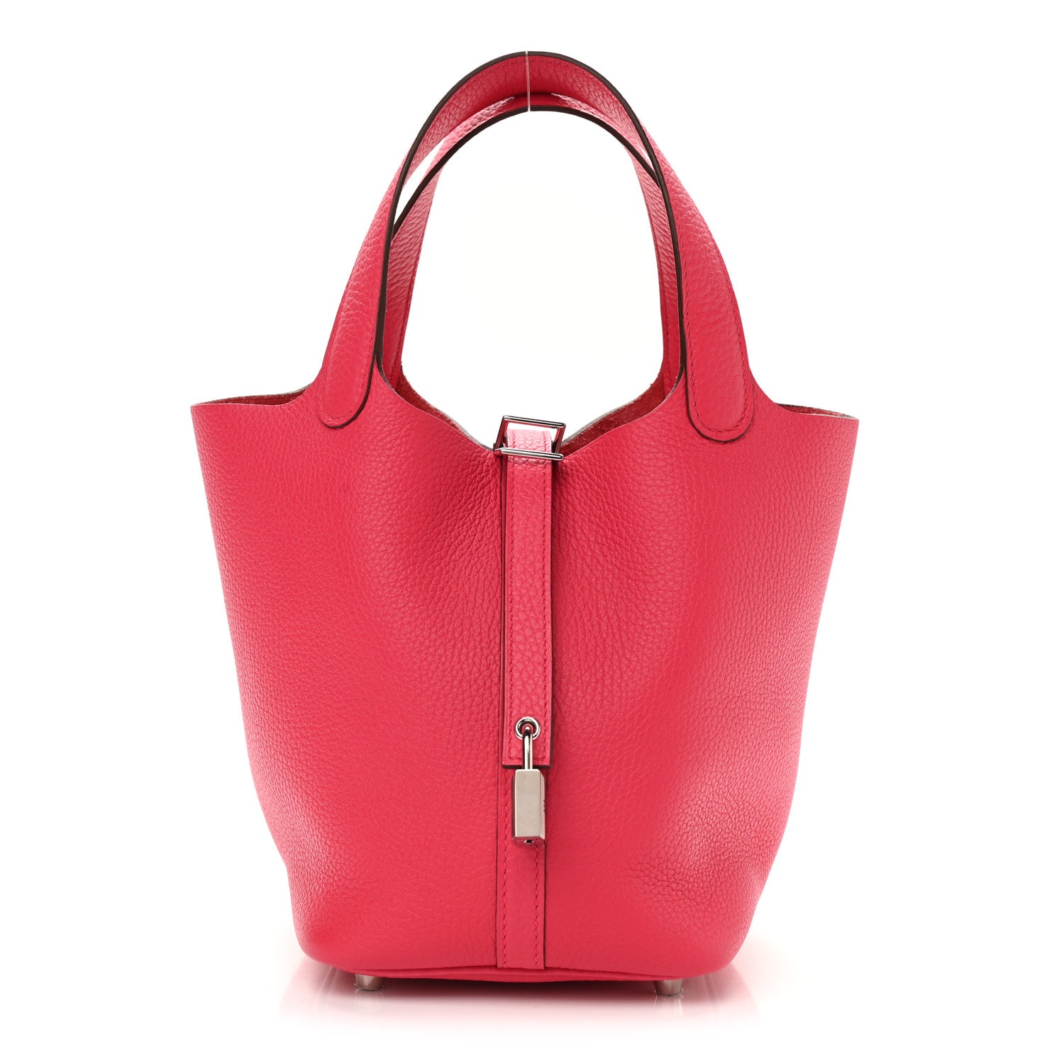 Hermes Taurillon Clemence Picotin Lock 18 PM Rose Extreme 1 of 9