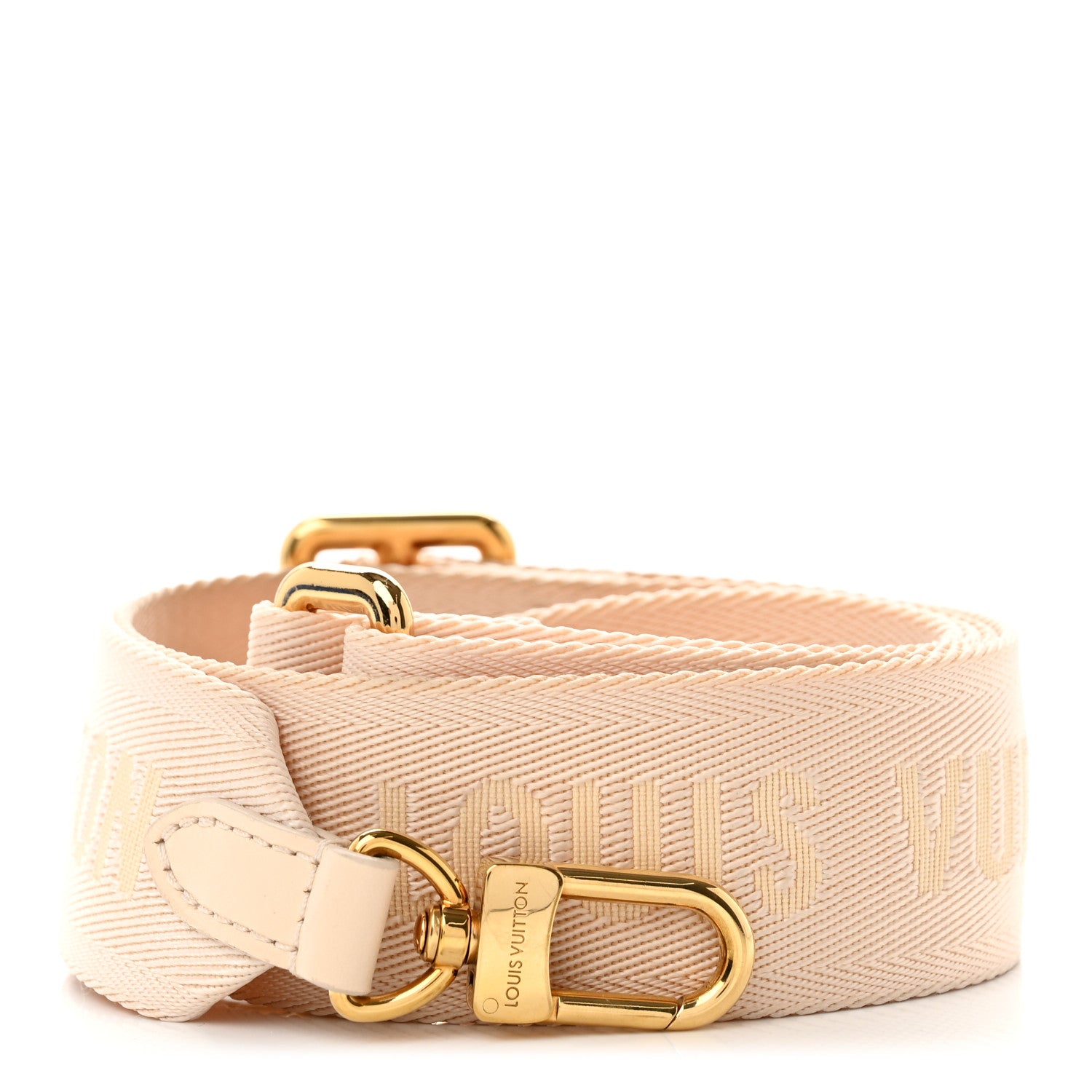 Louis Vuitton Nylon Petite Malle Souple Shoulder Strap Creme 1 of 3