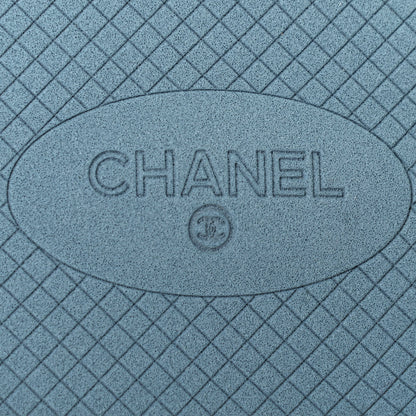 Chanel Fabric Rubber Coco Slides 38 Blue 7 of 8