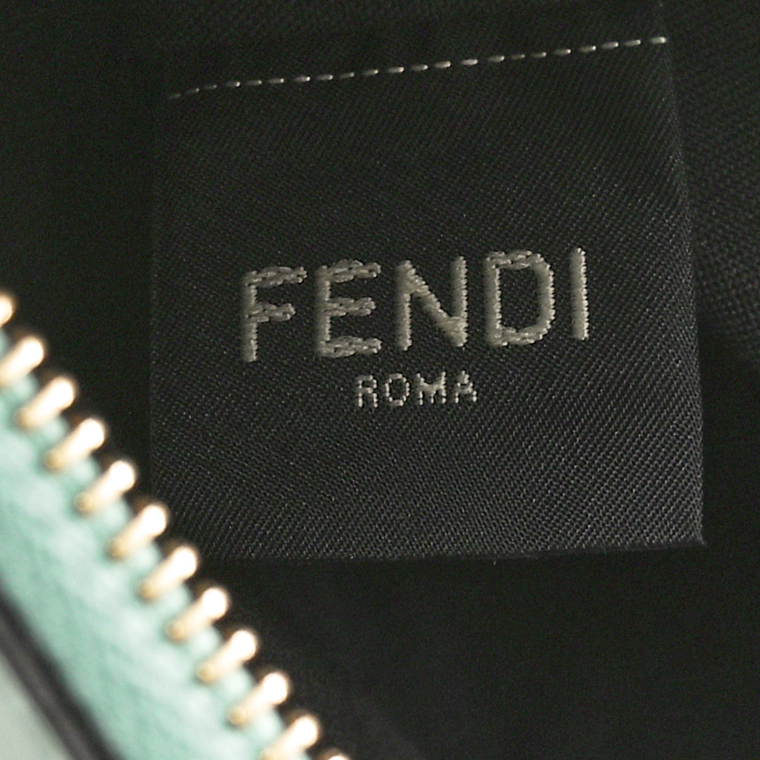 Fendi Vitello Grace Matte Small Fendigraphy Hobo Bag Menta 8 of 11