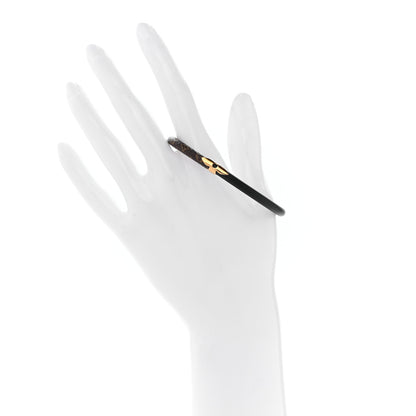 Louis Vuitton Monogram Daily Confidential Bracelet 19 Black 2 of 4