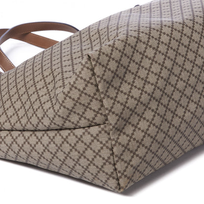Gucci Coated Canvas Diamante Plus Tote Bag Brown 5 of 8