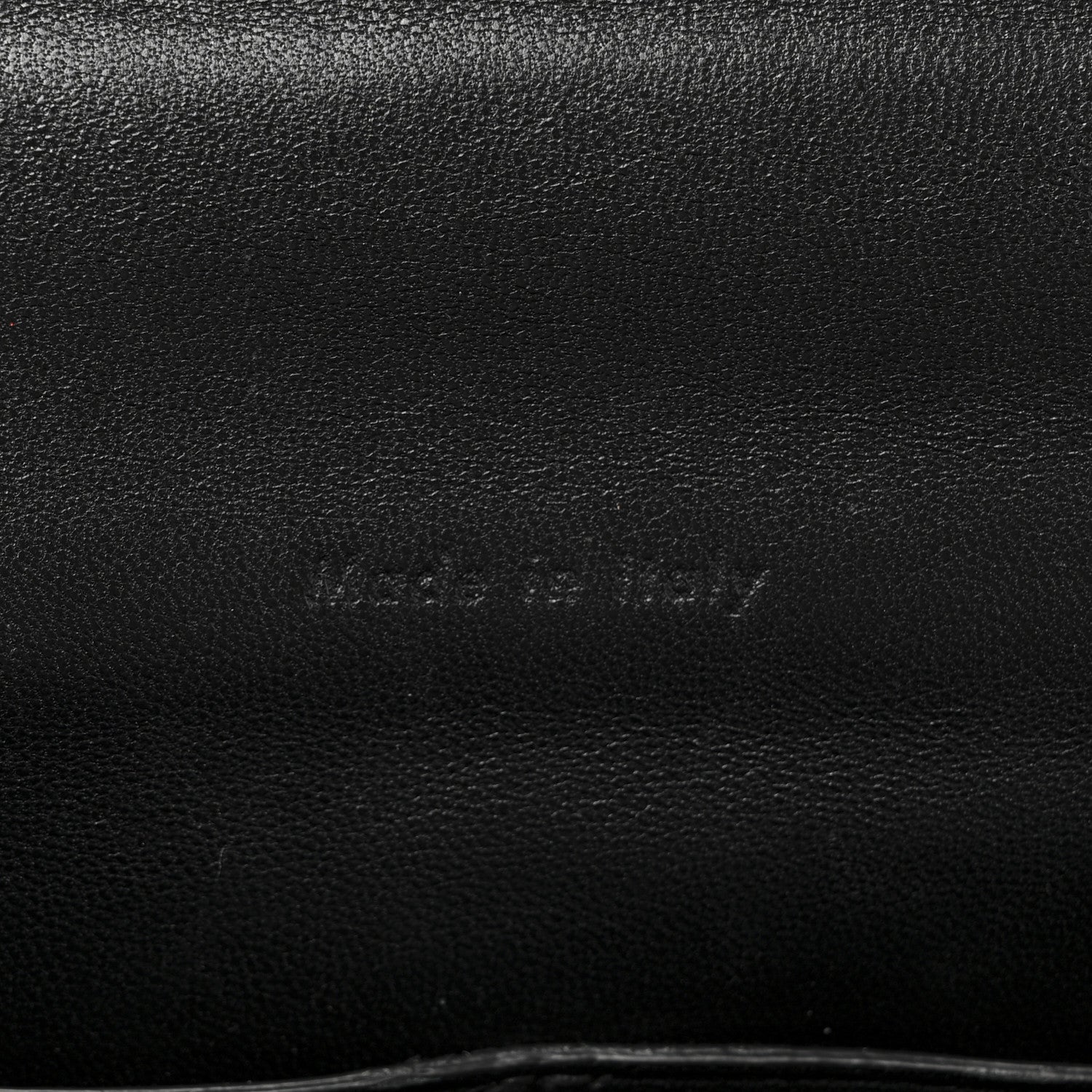 Celine Grained Calfskin Small Trotteur Black 7 of 10