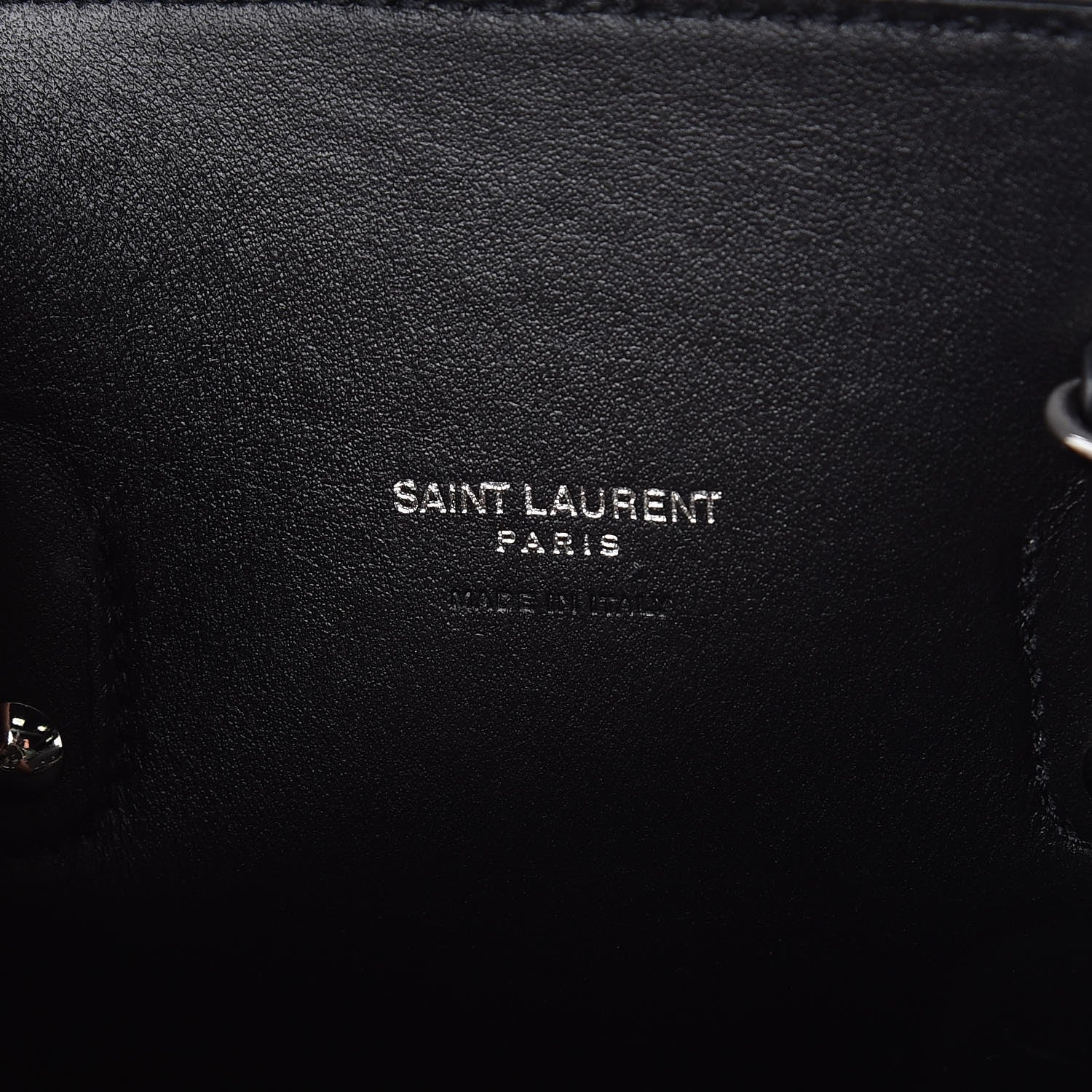 Saint Laurent Grained Calfskin Baby Sac De Jour Black 6 of 9