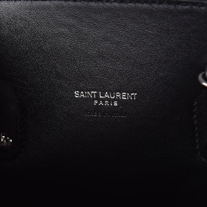 Saint Laurent Grained Calfskin Baby Sac De Jour Black 6 of 9