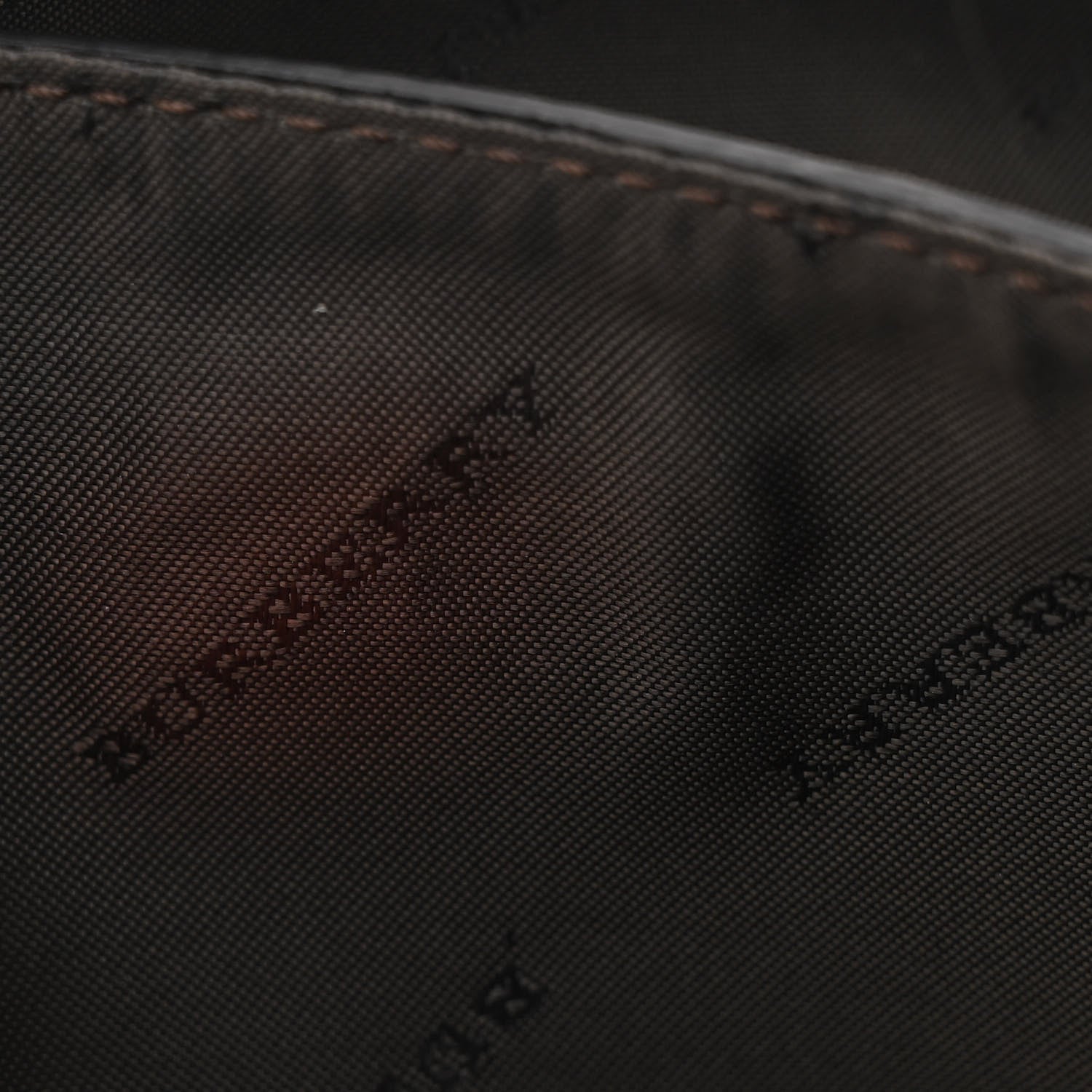 Burberry Haymarket Check Vanity Crossbody Bag Chocolate 12 of 12
