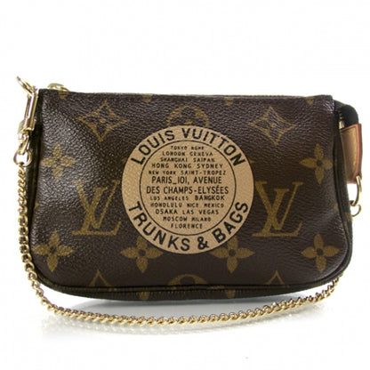 Louis Vuitton Monogram Complice Trunks and Bags Mini Pochette Accessories Beige 1 of 8