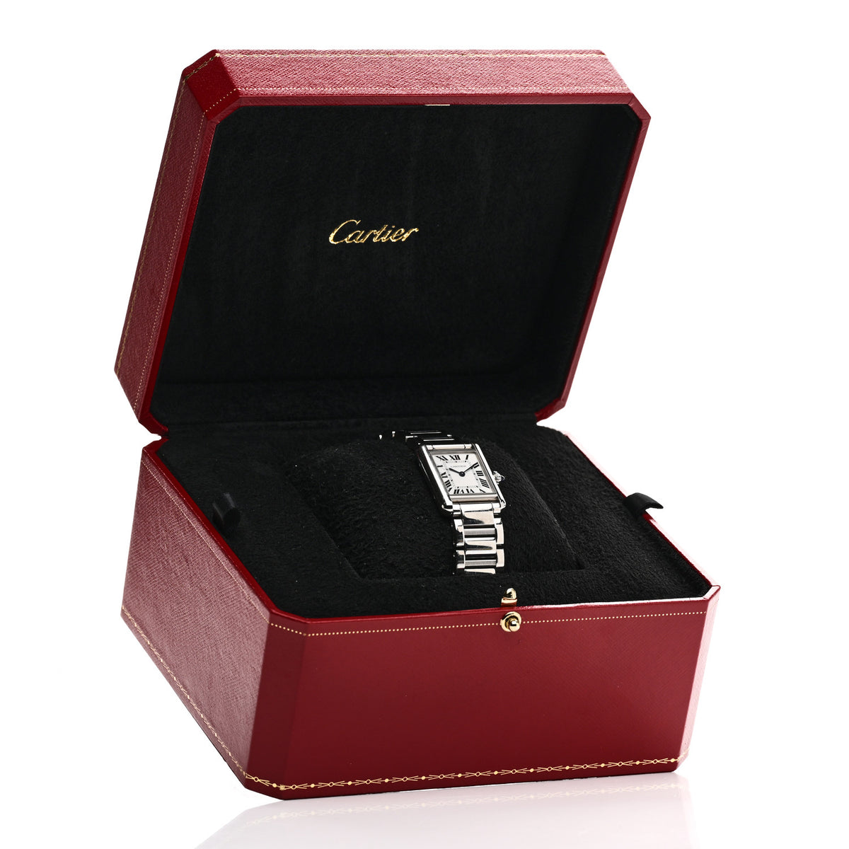 Cartier Stainless Steel 22mm Tank Must Quartz Watch 5 of 5