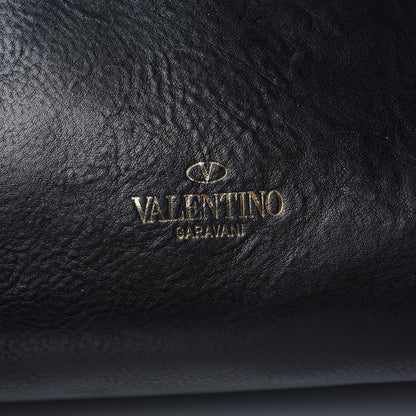 Valentino Garavani Emboosed Calfskin Studded Gryphon Zodiac Tote Black 7 of 16