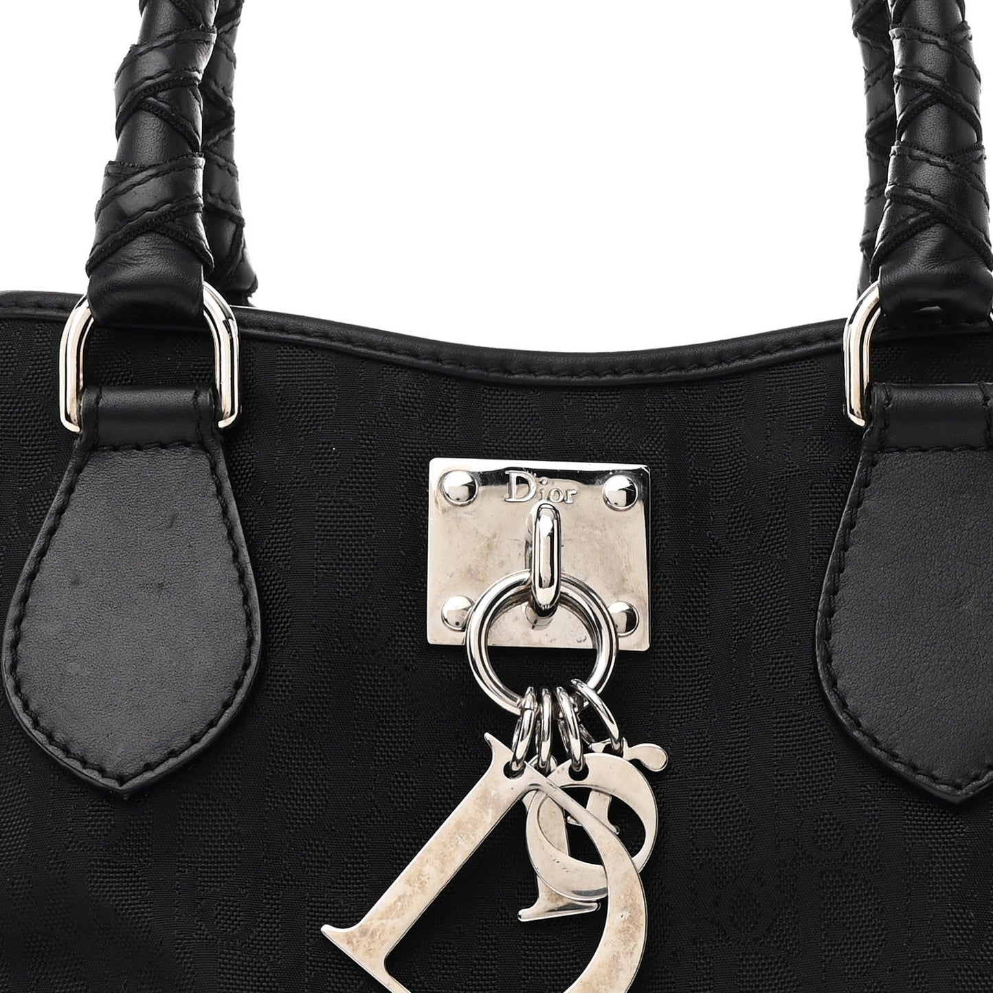 Nylon Monogram Small Lovely Tote Black