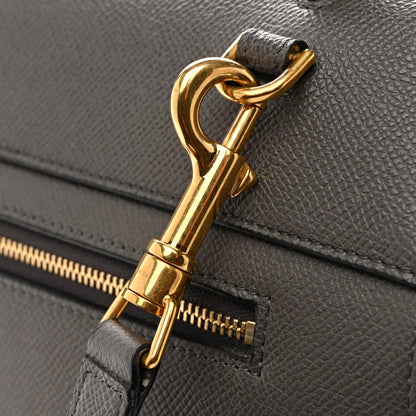 Celine Grained Calfskin Mini Belt Bag Grey 14 of 14
