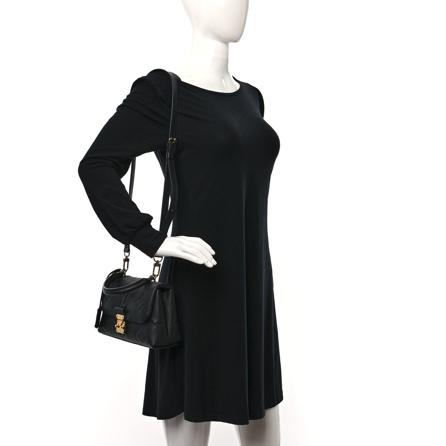 Empreinte Monogram Giant Madeleine BB Black