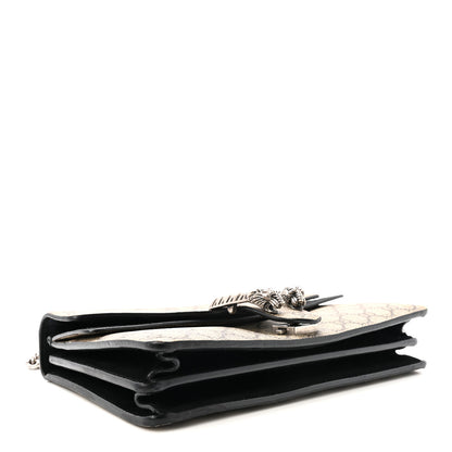 Gucci GG Supreme Monogram Small Dionysus Shoulder Bag Black 4 of 10