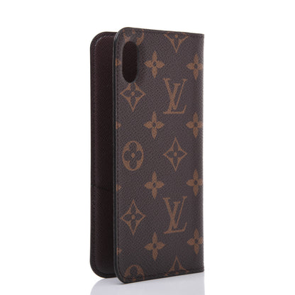 Louis Vuitton Monogram iPhone XS Max Folio Case 3 of 10