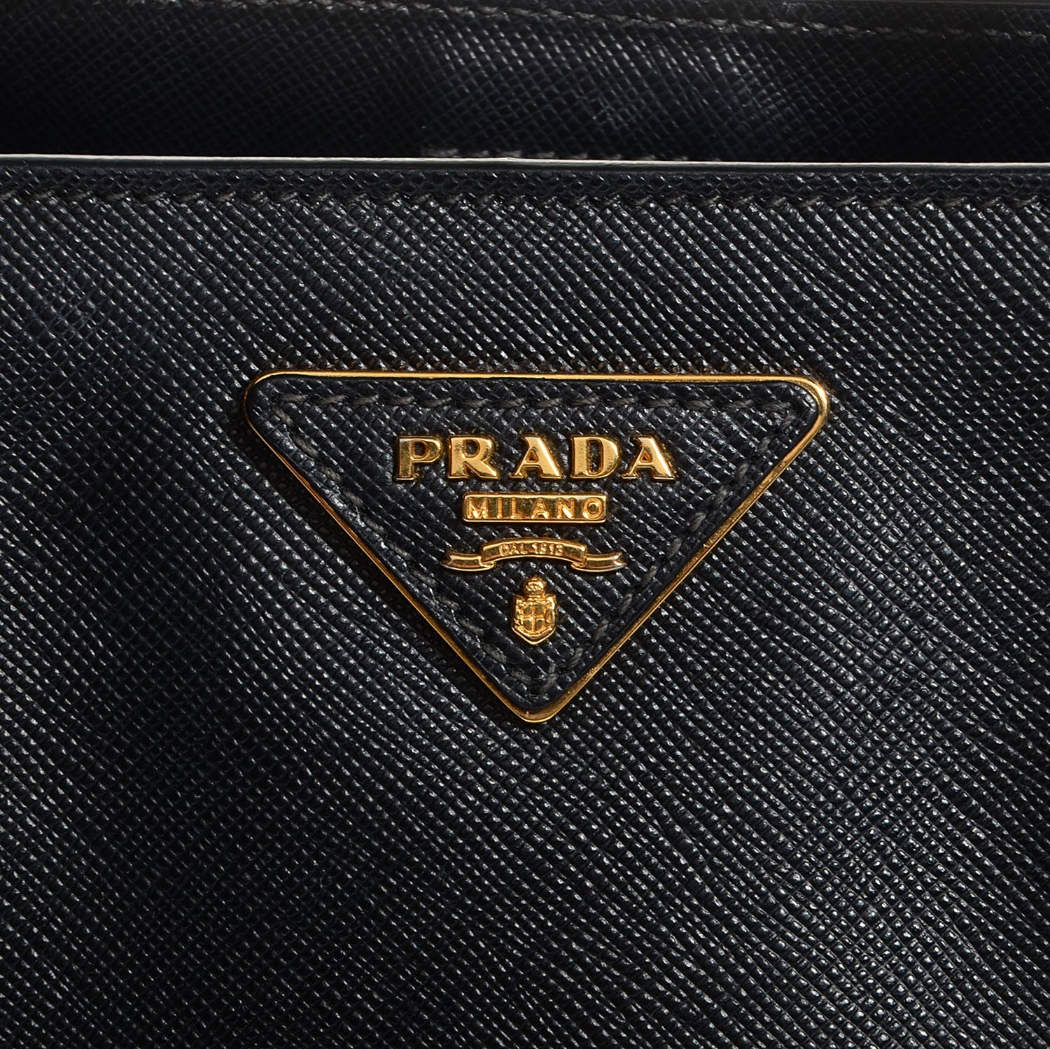 Prada Saffiano Lux Medium Tote Nero Black 2 of 10