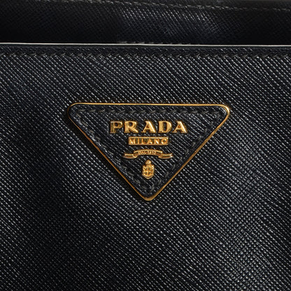 Prada Saffiano Lux Medium Tote Nero Black 2 of 10
