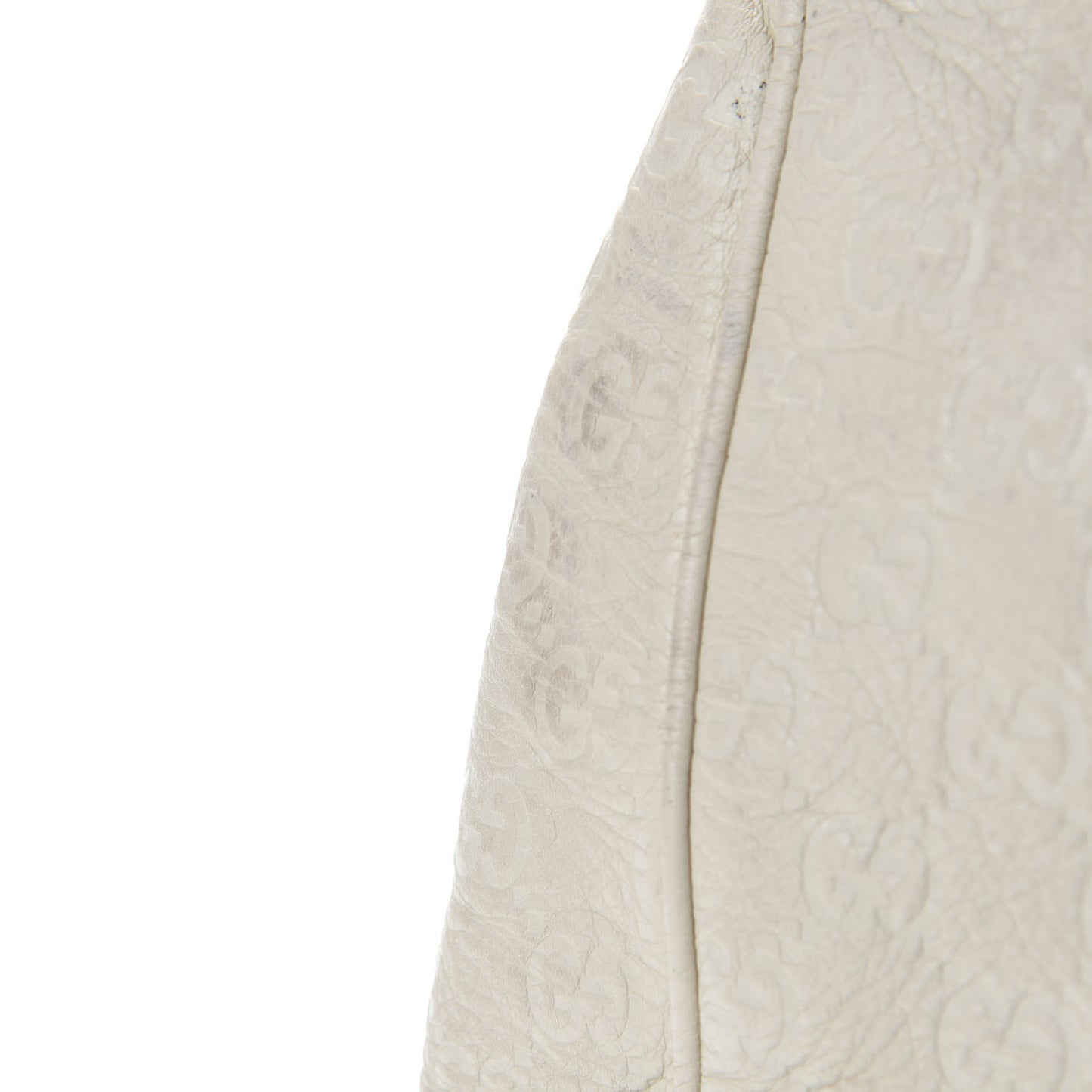 Guccissima Large New Ladies Hobo Off White