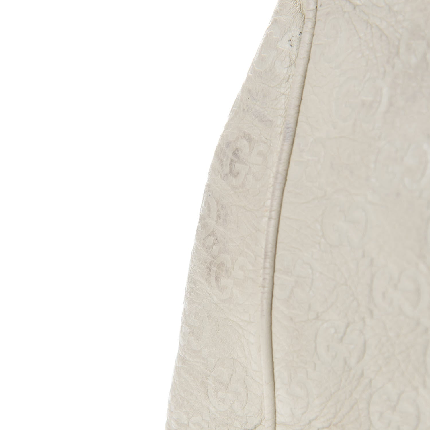 Gucci Guccissima Large New Ladies Hobo Off White 10 of 13