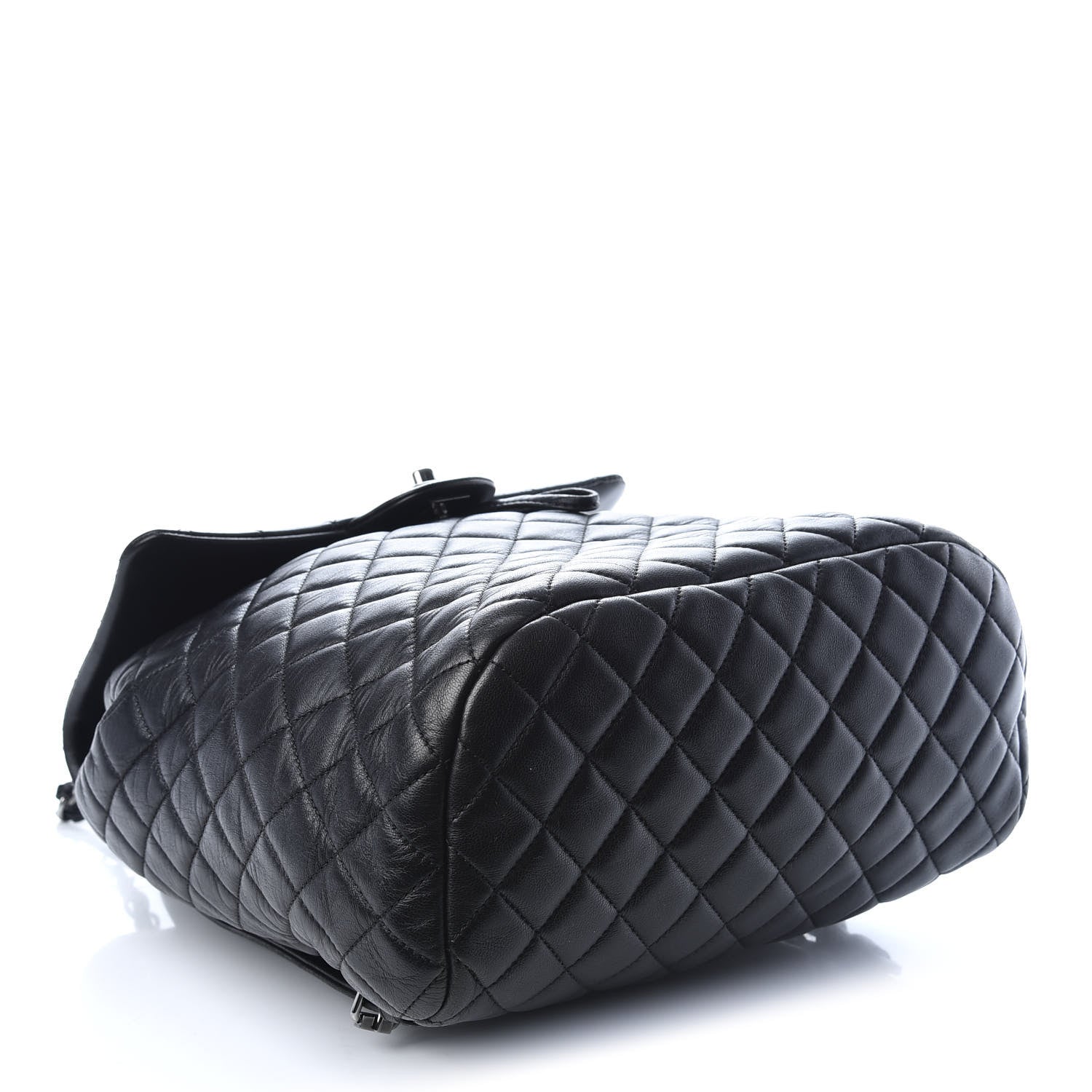 Chanel Lambskin Quilted Large Urban Spirit Backpack Black 3 of 8