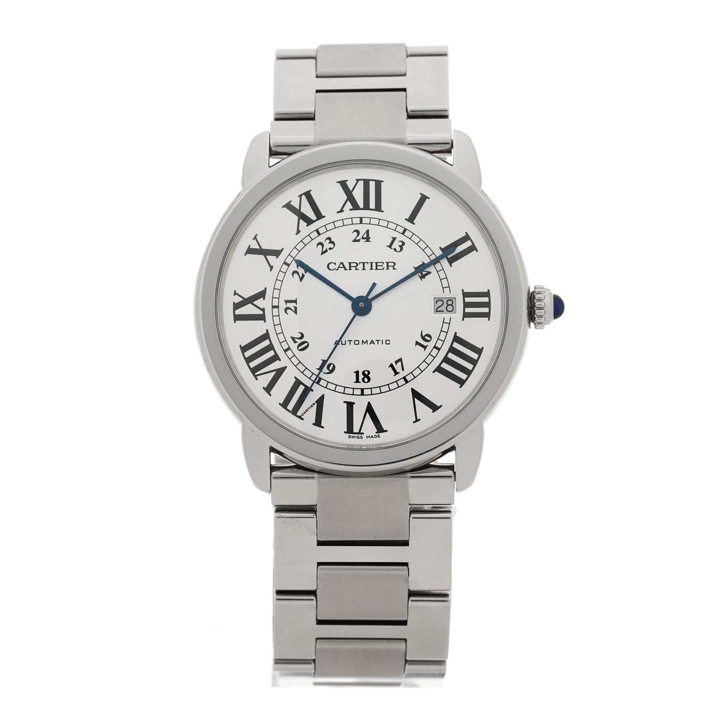 Stainless Steel 42mm Ronde Solo Automatic Watch