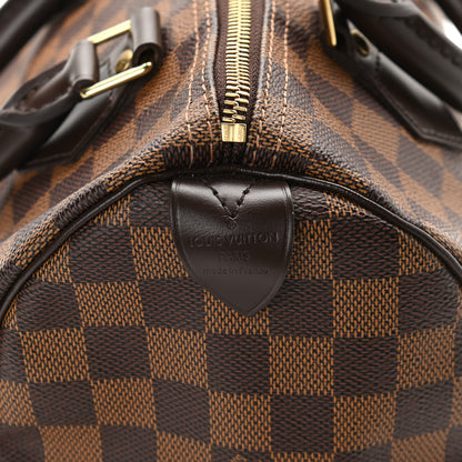 Louis Vuitton Damier Ebene Speedy 25 6 of 10