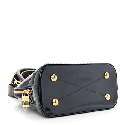 Louis Vuitton Patent Monogram Alma BB Marine 4 of 11