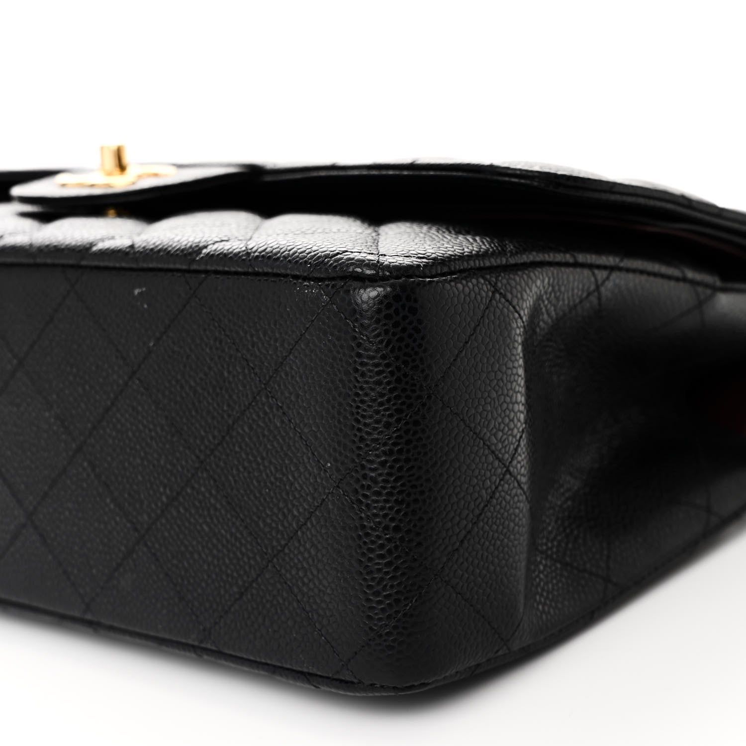 Chanel Caviar Quilted Jumbo Double Flap Black 10 of 10