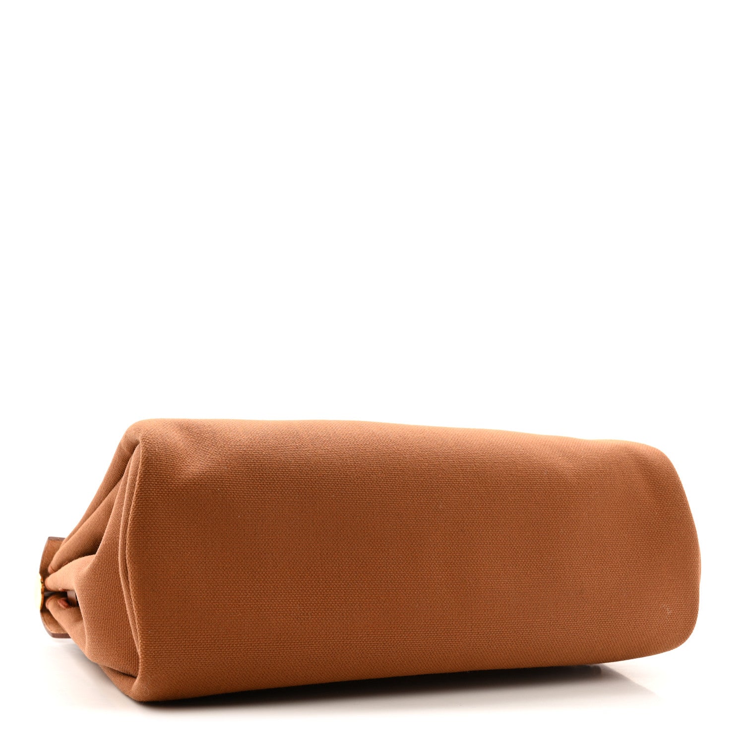 Hermes Military Toile Vache Hunter Herbag Zip Retourne 31 PM Fauve 5 of 12