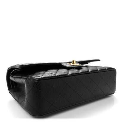 Chanel Caviar Quilted Medium Double Flap Black 4 of 10