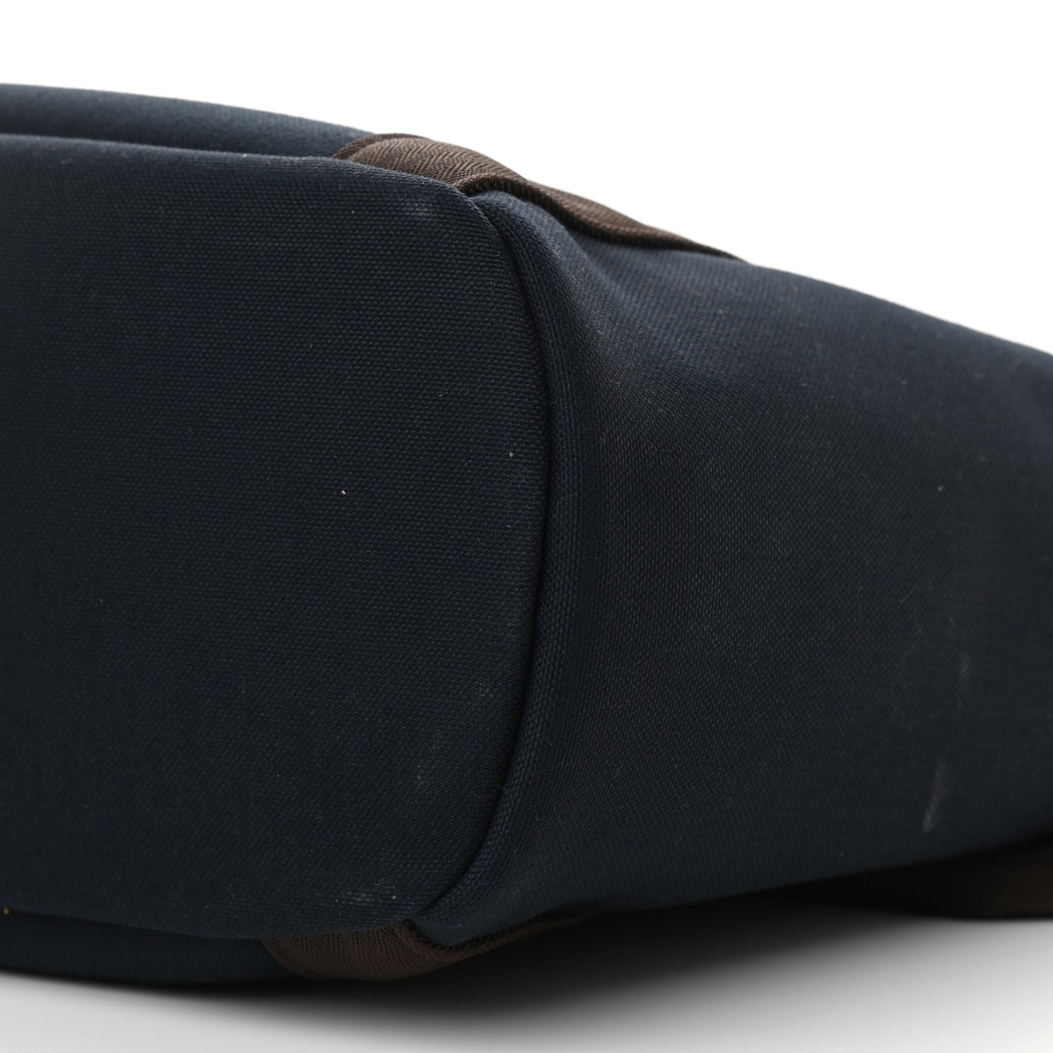 Hermes Toile Sac De Pansage Groom Bleu Navy Feu 8 of 12