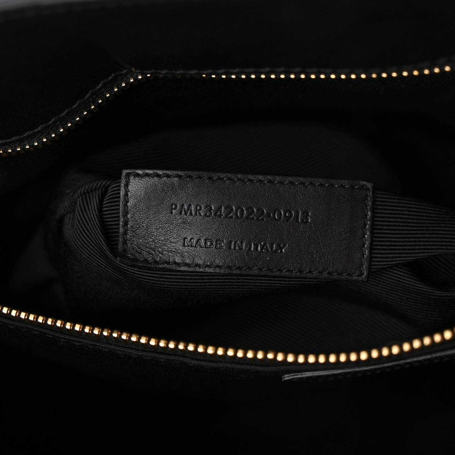 Saint Laurent Lambskin Matelasse Chevron Monogram Shopping Bag Black 7 of 11