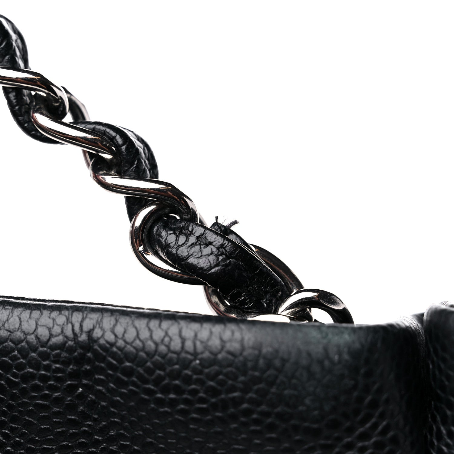 Chanel Caviar CC Timeless Shopping Tote Black 12 of 14
