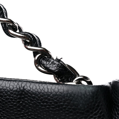 Chanel Caviar CC Timeless Shopping Tote Black 12 of 14