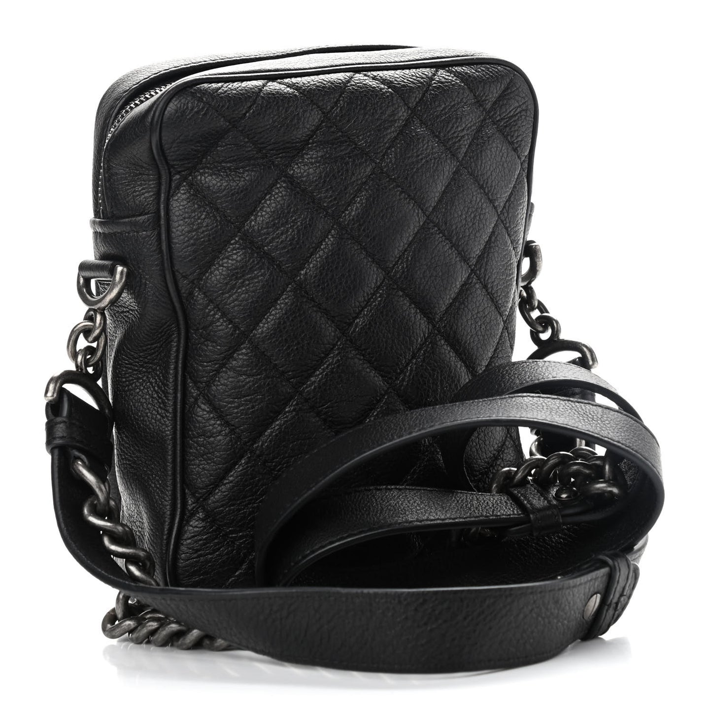 Calfskin Camera Case Black