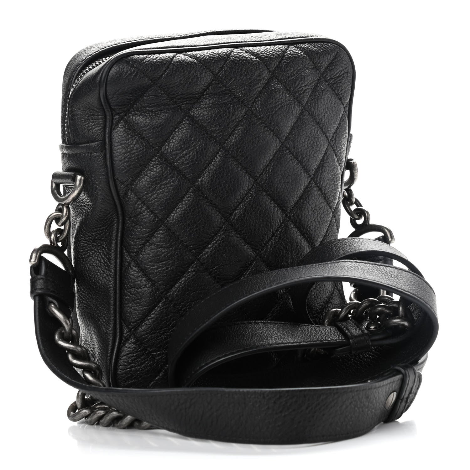 Chanel Calfskin Camera Case Black 3 of 9